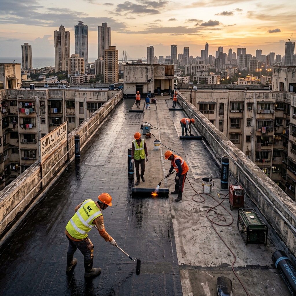 Large terrace project
